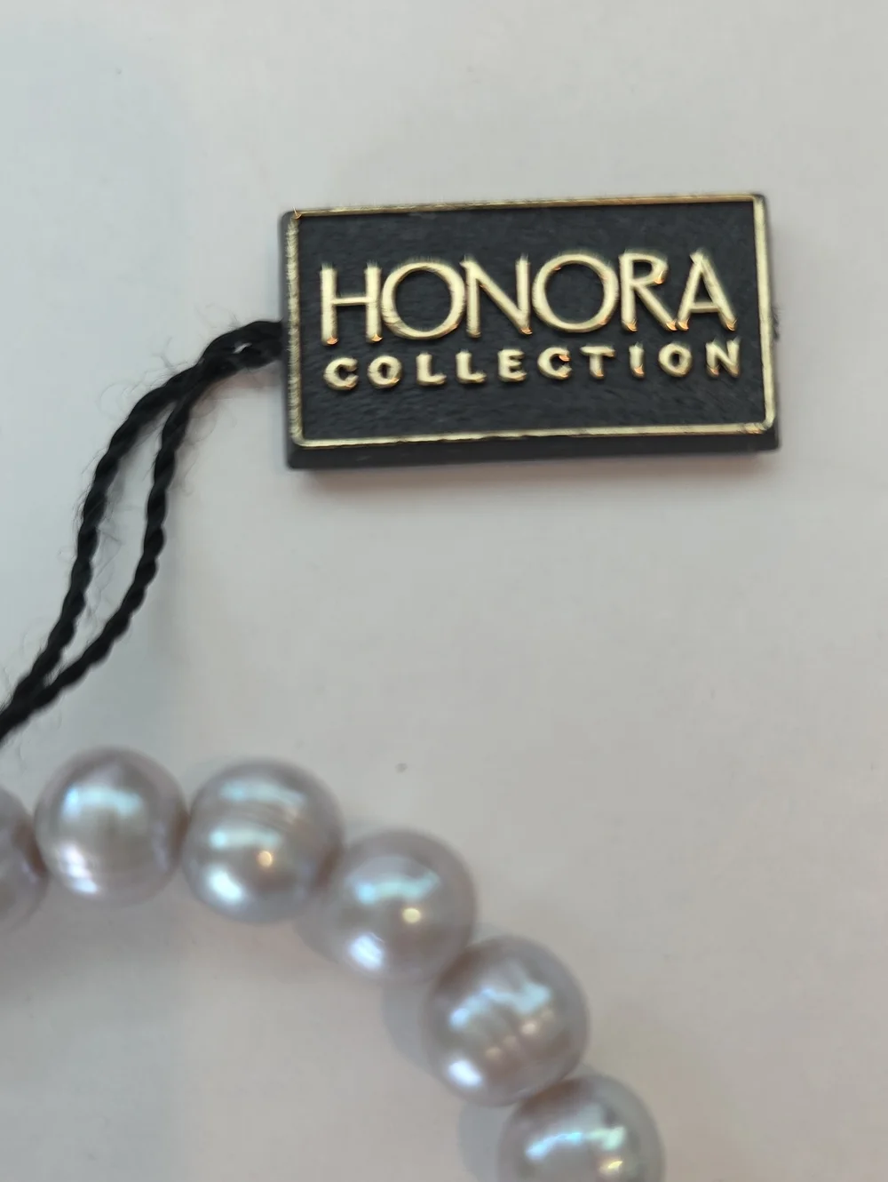 Honora Pearl Necklace And Bracelet English Blues And Bracelet In Light Grey NWT